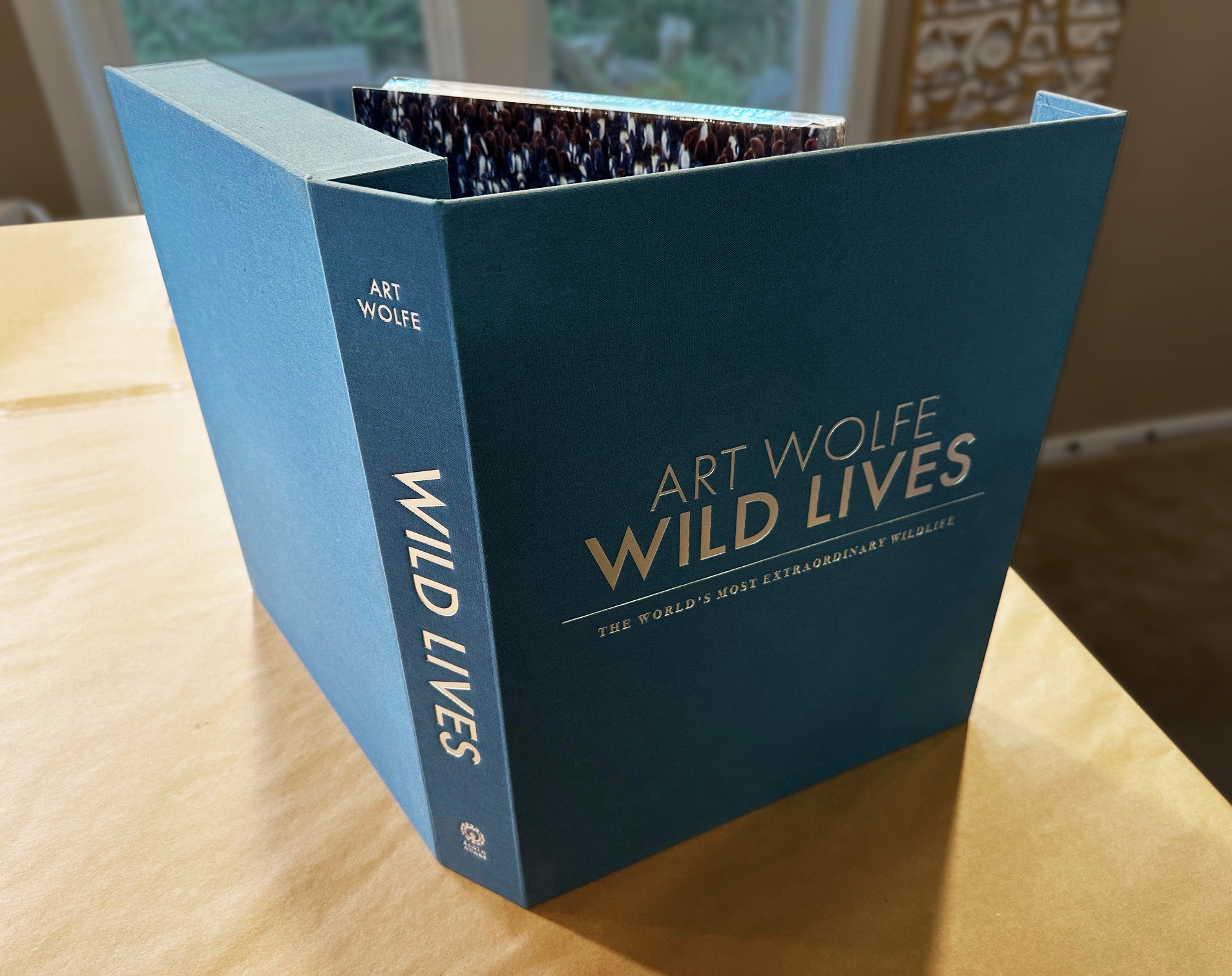 Art Wolfe's Wild Lives - Collector's Edition Book, Print, & Clamshell case.