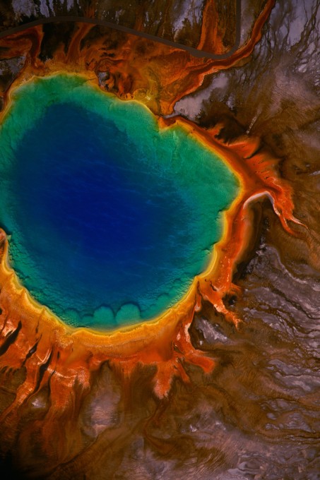 Grand Prismatic Spring, Yellowstone National Park, Wyoming, USA - Art Wolfe
