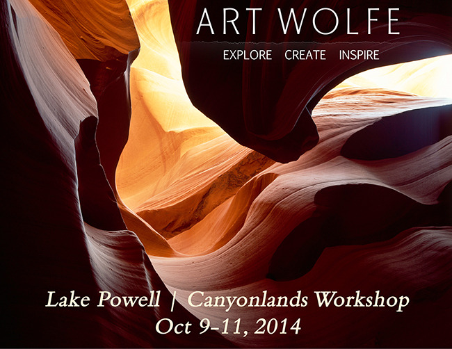 Page Arizona, Lake Powell, Canyonlands Workshop with Art Wolfe
