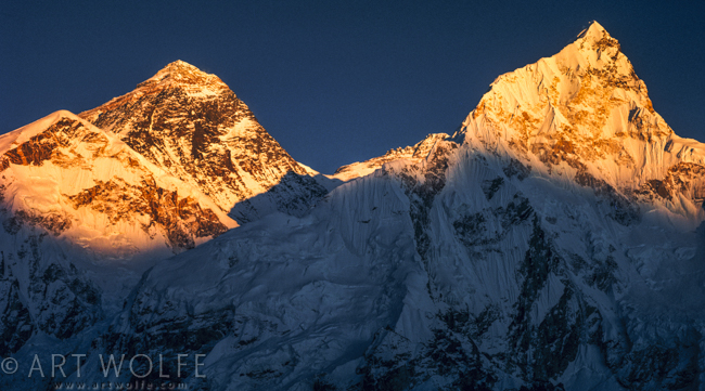 Mount Everest and Nuptse, Nepal