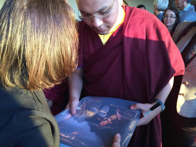 Heidi Felton presents Earth Is My Witness to His Holiness the 17th Gyalwang Karmapa