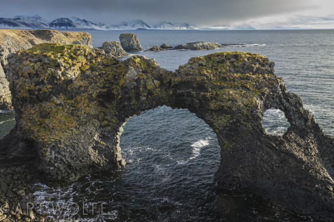 Sea arch, Arnarstapi, Iceland