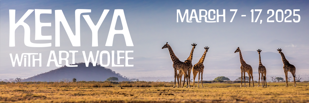 Kenya Photo Journey with Art Wolfe - March 2025