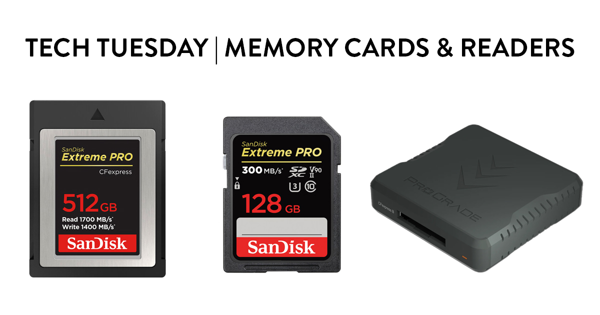 memory cards & card reader