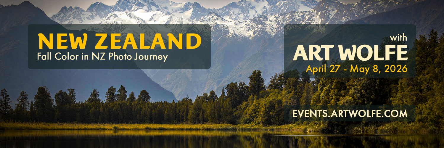 New Zealand with Art Wolfe - April 2025